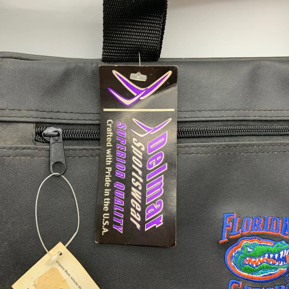 Vintage University of Florida Gators Logo Work Laptop Bag New Broken Zipper